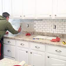 The national average materials cost to install a kitchen backsplash is $12.50 per square foot, with a range between $10.48 to $14.53. How To Install A Kitchen Backsplash The Best And Easiest Tutorial
