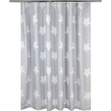 Whether a playful touch or an elegant finish is your aim, our curated collection of tassel curtains are a fun addition to any room with sweet poms, nautical stripes, and cheery hues, while embroidered curtains lend a more sophisticated feel. Grey Star Print Blackout Curtains 66 X 54 Inch Home George At Asda