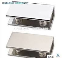 Zinc Alloy 10 mm Glass Clip Glass Fixed Clip Square Clip ...