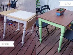 diy/refurbished kitchen table for the
