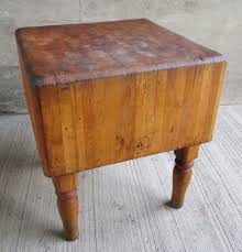 Country Life Butcher Block Tables Vintage Kitchen Table Kitchen Table Decor