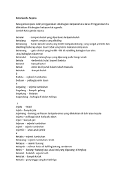 Contoh kata ganda separa contoh soal dan materi pelajaran 7. Contoh Kata Ganda Separa Contoh Soal Dan Materi Pelajaran 7