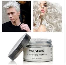 Unisex Diy Hair Color Wax Mud Dye Cream Temporary Modeling 8 Colors Mofajang Purple Walmart Com In 2020 Hair Wax Hair Gel For Men Temporary Hair Color