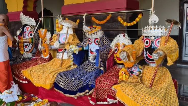 नेत्रोत्सव के साथ जगदलपुर में गोंचा महापर्व का आगाज, दिव्य श्रृंगार में हुए भगवान जगन्नाथ के दर्शन, आज निकलेगी भव्य रथयात्रा – अमृत संदेश