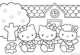 Just roll down and click on an image or a title you'd like. Hello Kitty Coloring Pages School Coloring4free Coloring4free Com