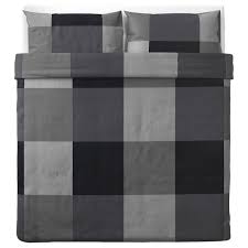 Divani, letti, lampade, mobili e accessori per bagno, camera da letto, cucine, soggiorni e camerette. Brunkrissla Copripiumino E 2 Federe Nero 240x220 50x80 Cm Ikea It