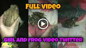 The Frog Video Viral Twitter Original - Chokerclub