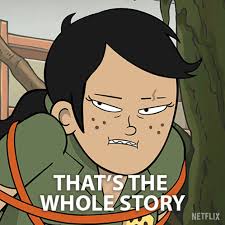 That'S The Whole Story Abbie Higgins GIF