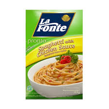Jual La Fonte Pronto Spaghetti With Chicken Sauce Pasta 117 G Online Desember 2020 Blibli