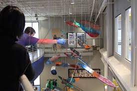Lenexa Installs Hanging Sculpture By San Francisco Artist Shan Shan Sheng Shop wayfair for the best hanging sculpture. san francisco artist shan shan sheng