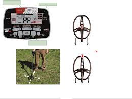 Fisher teknetics tesoro garrett minelab rutus metal detector cable clip clamp. Garrett Metal Detectors Zlynkatmax0 At Max User Manual