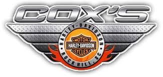 Hours may change under current circumstances Cox Harley Davidson Of Rock Hill Rock Hill Sc South Carolina S Premier Harley Davidson Dealership Featuring New Pre Owned Motorcycles As Well As Motorclothes Parts Services And Financing