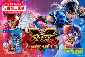 ︎ street fighter v combo guides: Datablitz Rule The Ring Street Fighter V Champions Facebook