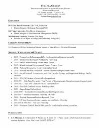 Curriculum vitae examples for graduate students. Environmental Scientist Cv Example