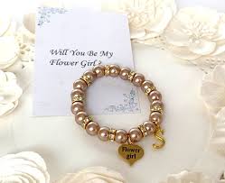 From handmade diy gifts to personalized gifts for your wedding party, here is a quick look at some of our favorite options for perfect wedding gift ideas. Gold Flower Girl Bracelet Personalized Flower Girl Jewelry Flower Girl Gift Wedding Party Gift Girls Jewelry Free Shipping In Usa