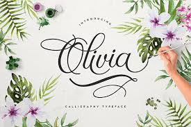 Script typefaces are based upon the varied and often fluid stroke created by handwriting, pretty much like the cursive fonts just typically more elegant. Olivia Calligraphy Font Free Download Free Script Fonts