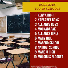 Mwongozo wa chozi la heri. Top 10 Best Secondary Schools In Kcse 2019 Results