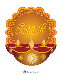 Illustration Of Diya On Happy Diwali Holiday Background For Light Festival Free Vector Graphics Pic In 2020 Happy Diwali Images Diwali Holiday Holiday Background