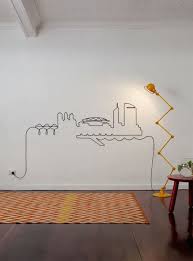 Wall to wall cable display systems. Turn Your Unsightly Wire Cables And Cords Into Wall Art In 2020 Walls Room Mommo Design Design