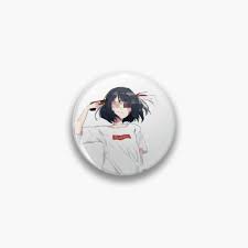 Gun anime girl Pin for Sale by Julia126789 | Redbubble