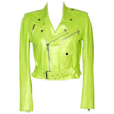 Ralph Lauren Green Leather Biker Jacket Green Leather Jackets Fur Collar Leather Jacket Leather Jackets Women