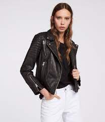 Womens Papin Leather Biker Jacket Black Image 5 Leather Jackets Women Leather Jacket Women