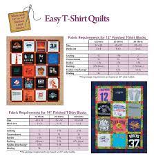 Tshirt Quilt Pattern Shirt Quilt Tee Shirt Quilt