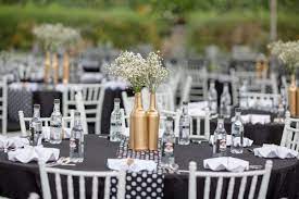 Polka Dot Rustic Wedding Destination Wedding Decor Ceremony Decorations Outdoor Outdoor Wedding Decorations