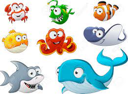 Download this free vector about ocean underwater animals cartoon retro characters set with stingray shark turtle swordfish, and discover more than 15 million professional graphic resources on freepik Group Of Cartoon Underwater Animal Cartoon Fish Under The Sea Royalty Free Cliparts Vectors And Stock Illustration Image 62012266