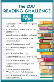 Start A Fire Reading Challenge Reading Challenge 2017 Teacher Books