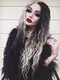 See more ideas about hair, hair color, black hair color. Black To White Ombre Hair Tumblr Highlights Hair White Ombre Hair Tumblr Hair Hair Color