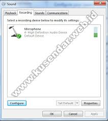 Saat ini, teknologi sudah canggih dan software juga maju. Cara Mengaktifkan Headset Microphone Di Komputer Windows 7 Kusnendar