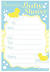 Printable Baby Shower Duck