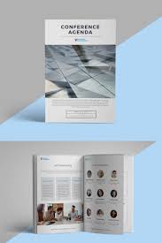 Conference Agenda Brochure Simple Brochures Conference Agenda Corporate Events