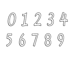 Is your kiddo starting to learn numbers? Numbers For Kids Numbers Kids Coloring Pages