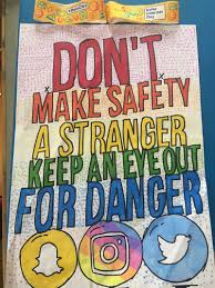 Each year we celebrate cyber safety month, and create amazing art reiterating our commitment to online safety. Cyber Safety Poster Making Hse Images Videos Gallery