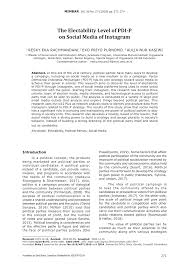 PDF) The Electability Level of PDI-P