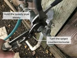 New installation raises the price to $200 to $500. How To Replace A Leaky Outdoor Faucet Or Water Spigot Dengarden