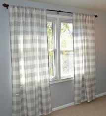 Black And White Buffalo Check Curtains 96 Inches Grey Buffalo Check Curtain Panels Drapes Anderson French Gray And White Large Gingham Gray 25 Or 50 W Curtains French Country Living Room Panel Curtains