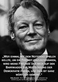 Hier findest du die besten sprüche und zitate über die deutsche hauptstadt berlin.heimat des brandenburger tors, der spree, des fernsehturms. Zitat Des Tages Willy Brandt Zum 29 8 2020 In Berlin