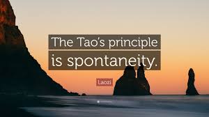 It is our dynamism that should help us to transcend. Laozi Quote The Tao S Principle Is Spontaneity
