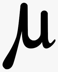 Mu sering telat panas dalam memulai laga musim lalu. Mu Greek Alphabet Letter Greek Mu Hd Png Download Kindpng