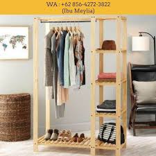 Menjadi furnitur dengan rasa kualitas nyata dan menambahkan highlight untuk rumah anda impor kayu solid, tidak ada veneer atau. 24 Harga Rak Gantungan Baju Kayu Trend Inspirasi