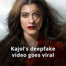 IndiaToday on X: After Rashmika Mandanna, a deepfake video of Bollywood actress  Kajol has surfaced on the internet. In the clip, a woman with Kajols face  photoshopped on her body is seen
