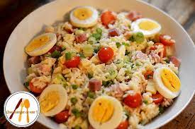 Ajouter à mon carnet de recettes. Salade De Riz Au Jambon Que Manger Ce Soir