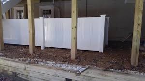 Maybe you would like to learn more about one of these? 4 Foot White Vinyl Fence Under Deck Winkler Fence Deck Facebook