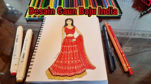 Aplikasi desain baju dan kaos bisa membantu mengembangkan bisnismu, loh! Desain Gaun Baju Sari India Modern Terbaru Youtube