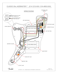 There is a schematic which shows the wiring at the bottom of this post. Jazzmaster Wiring Diagram With Instrumentos