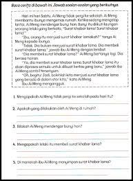 Panduan penulisan ulasan berpandukan carta aliran upsr via babab.net. Soalan Latihan Bahasa Melayu Tahun 2 Kecemasan E