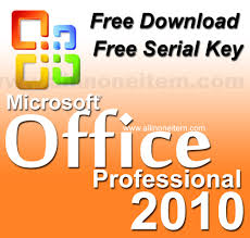 Microsoft Office Professional Plus 2010 32bit 64bit Free Key Free Download Microsoft Office Microsoft Free
